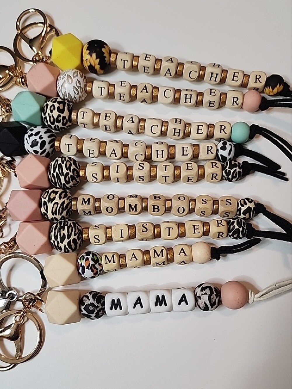 FUN Beaded Keychain
